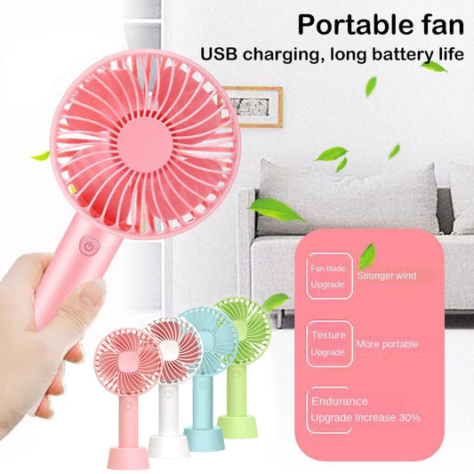 Handheld Mini Fan Portable USB Charging - Small Fans Pocket Handheld Fan